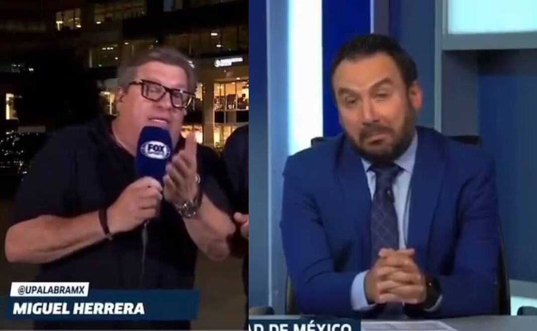 El Piojo Herrera insultó en plena transmisión a Fernando Cevallos. Foto: Especial