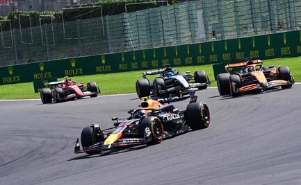 George Russell es el ganador del GP de Bélgica, Checo Pérez y Verstappen sufren