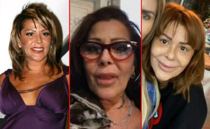 Así ha cambiado el rostro de Alejandra Guzmán al paso de los años (y las cirugías)
