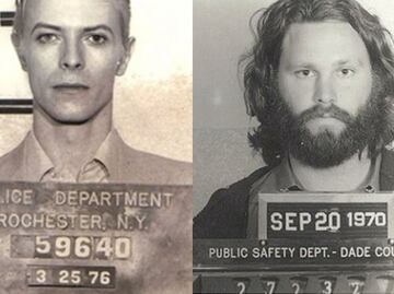 Las fotos de 10 rockstars arrestados en Estados Unidos