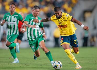 América sufrió mucho, pero rescató el empate ante el Atlético Nacional de Efraín Juárez