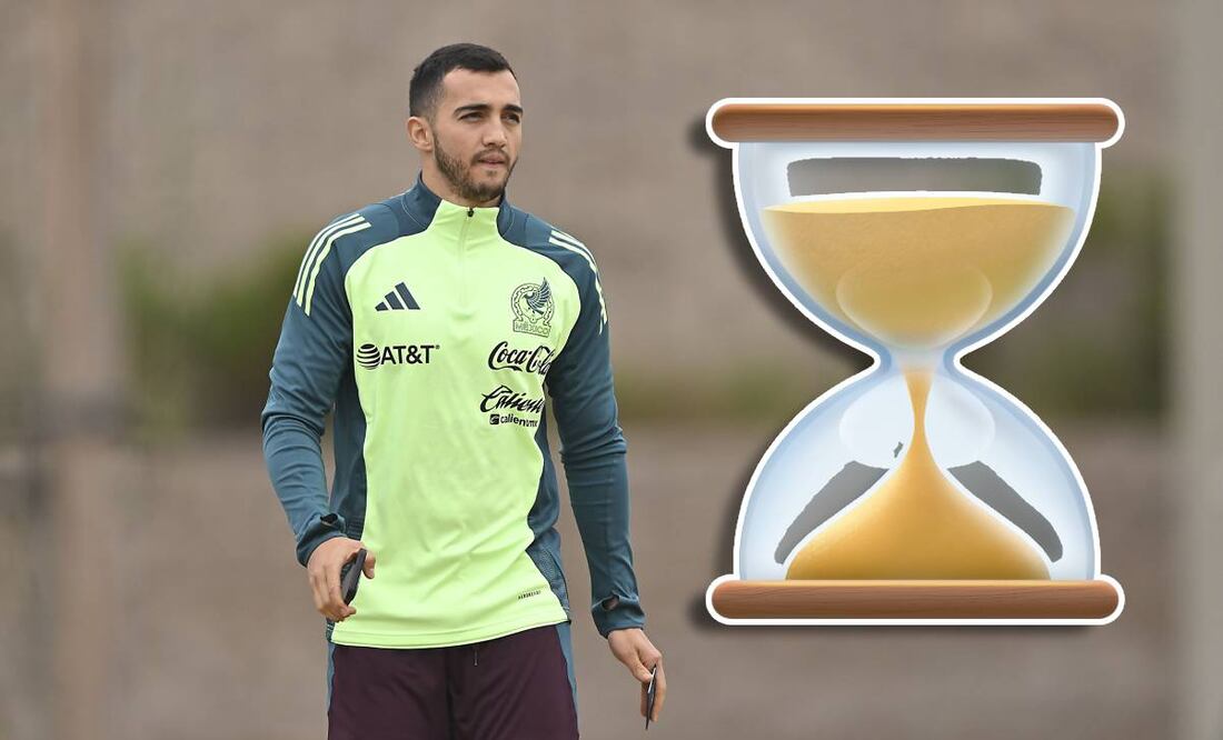 Luis Chávez emocionó a los aficionados con el emoji de un reloj de arena. Foto: Especial