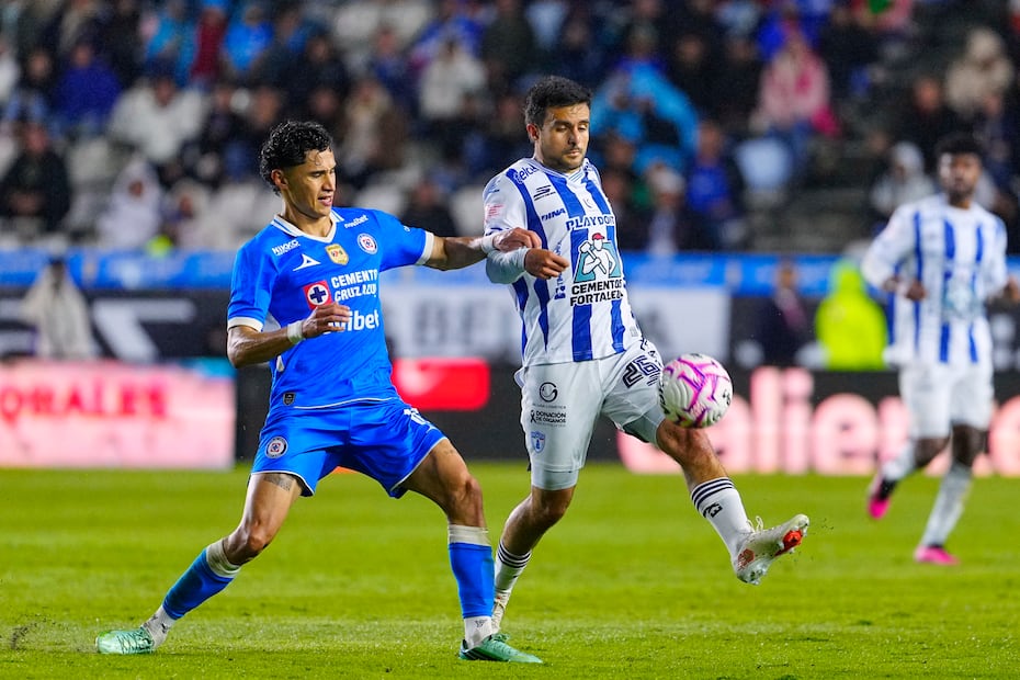 Cruz Azul y Pachuca durante la fase regular del torneo Apertura 2026 - Foto: Imago7