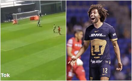 VIDEO | Chino Huerta mete golazo de rabona y se hace viral en redes sociales