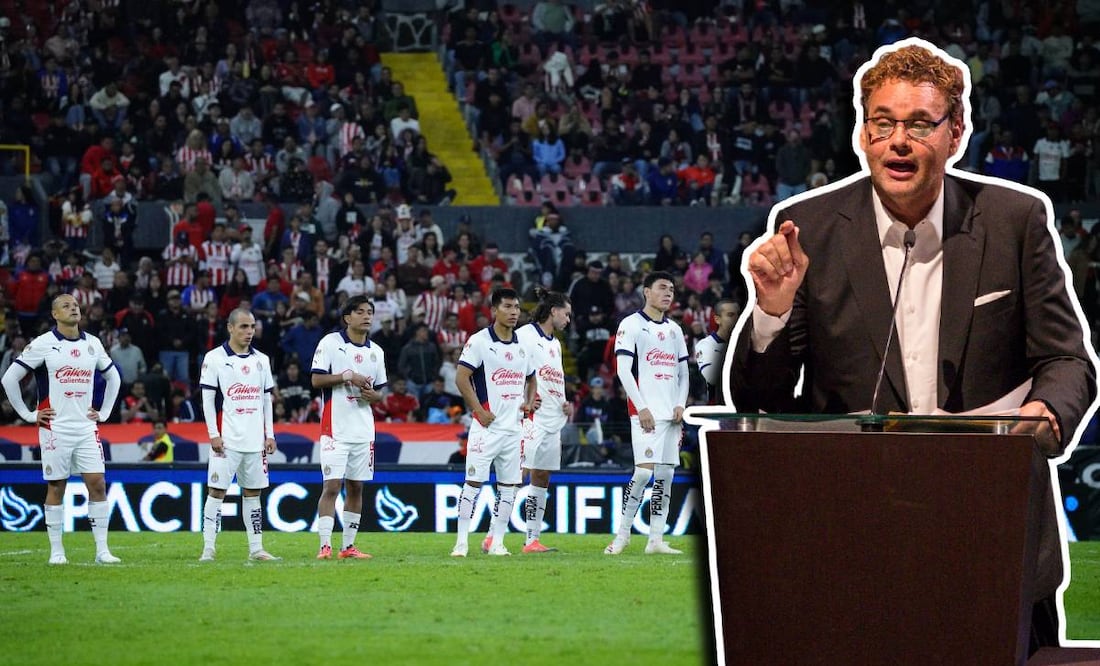 David Faitelson reventó a las Chivas y Liga MX por permitirles jugar con público ante Cruz Azul en el Estadio Jalisco. Foto: Especial