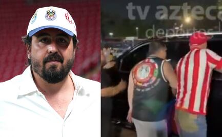 Aficionados del Rebaño golpean camioneta de Amaury Vergara tras la victoria sobre Pumas