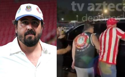 Aficionados del Rebaño golpean camioneta de Amaury Vergara tras la victoria sobre Pumas