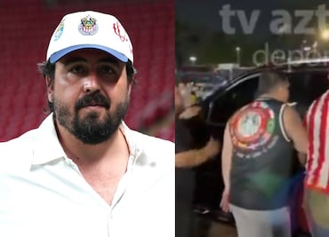 Aficionados del Rebaño golpean camioneta de Amaury Vergara tras la victoria sobre Pumas