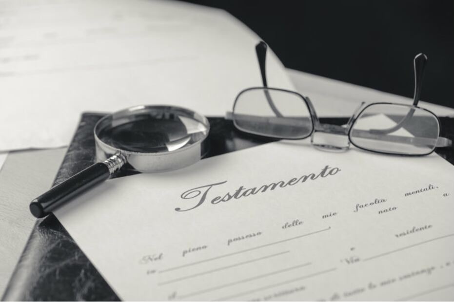 5 términos que debes conocer para entender y hacer un testamento