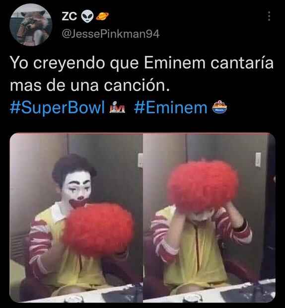 Los 10 mejores memes del show de medio tiempo del Super Bowl 2022