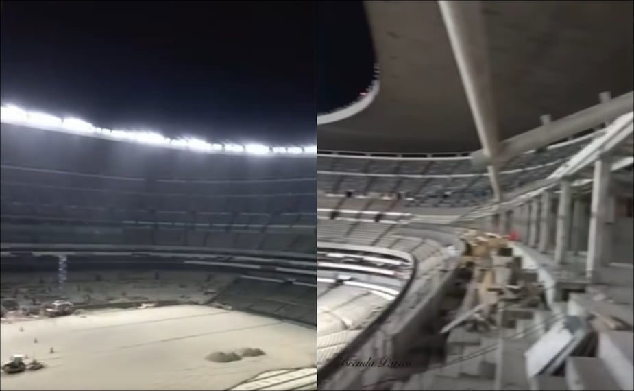 Filtra nuevas imágenes sobre los avances del Estadio Azteca. FOTO: Especial