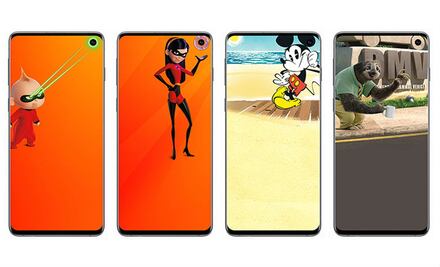 Samsung lanza wallpapers de Disney y Pixar exclusivos para el Galaxy S10