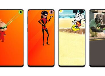 Samsung lanza wallpapers de Disney y Pixar exclusivos para el Galaxy S10