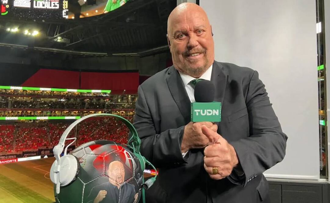 El Perro Bermúdez aseguró que no puede narrar ningún partido por un acuerdo que tiene con Televisa. Foto: Especial