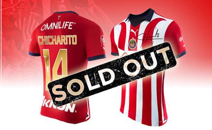 Playera edición especial de Chivas firmada por Chicharito Hernández se agotó en minutos 