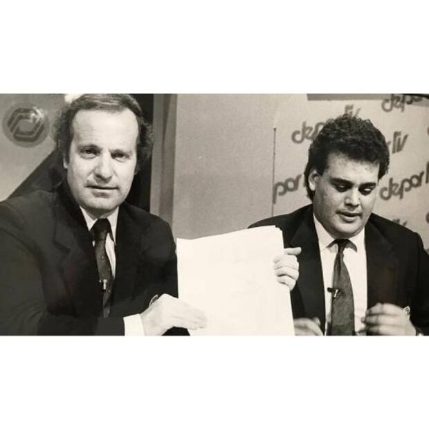 José Ramón Fernández narraba los partidos de local de Pumas en TV Azteca hasta 1997. Foto: Especial