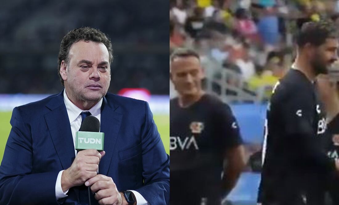 David Faitelson reaccionó a la polémica entre Gignac y el "Matador" Hernández - Fotos: Imago7/ Captura de TUDN