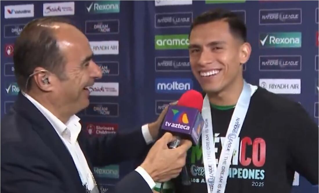 FOTO: David Medrano albureó a Luis Malagón tras triunfo de México - ESPECIAL