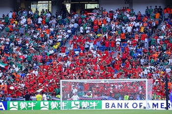 Afición mexicana recuerda el "No era penal" en Monterrey / Foto: Imago7