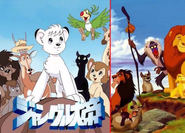 “El Rey León”… ¿un descarado plagio de la caricatura “Kimba, el León Blanco”?