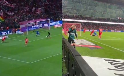 Chicharito falló una ocasión clarísima ante Toluca y la reacción de Cade Cowell es épica