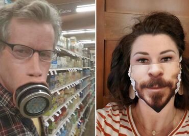 10 diseños de cubrebocas muy ingeniosos y aterradores