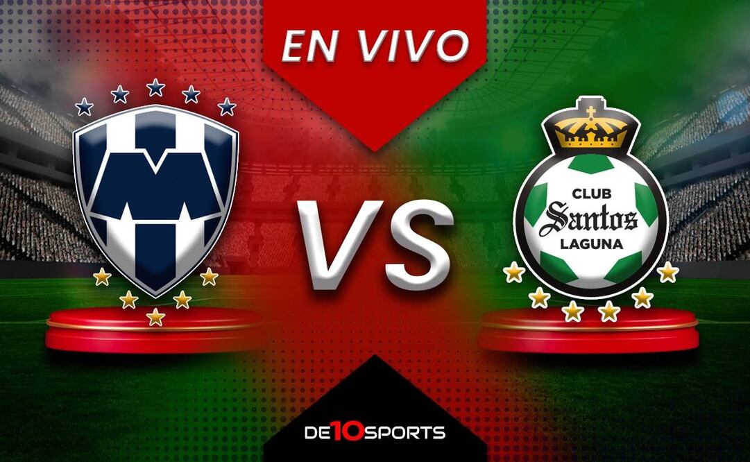Monterrey vs Santos EN VIVO: Juego ONLINE | Liga MX HOY | Jornada 10 | Clausura 2025