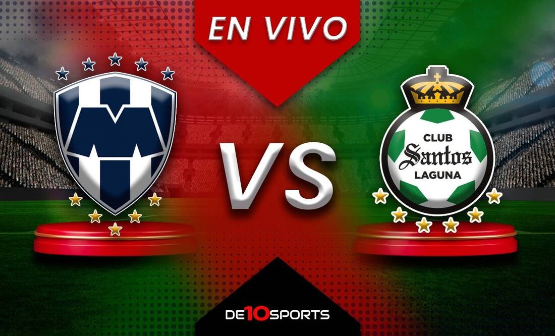 Monterrey vs Santos EN VIVO: Juego ONLINE | Liga MX HOY | Jornada 10 | Clausura 2025