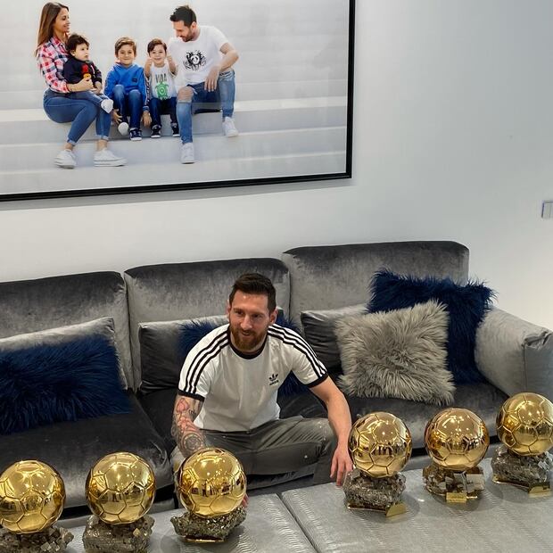 Lionel Messi posando. Fuente: Instagram @leomessi
