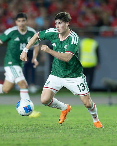 Armando González con la Selección Mexicana frente a Panamá / Foto: Imago7