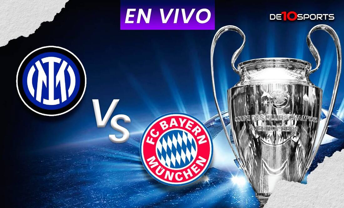 Inter de Milán vs Bayern Múnich EN VIVO: Juego ONLINE | Cuartos de Final | Vuelta | UEFA Champions League