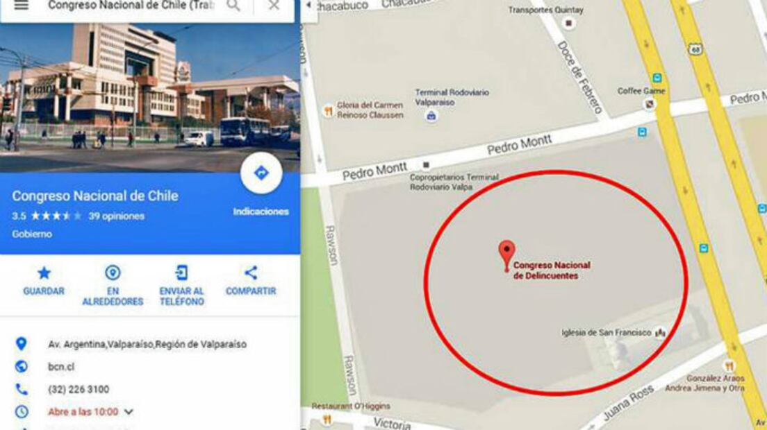 10 grandes “errores” de Google Maps 