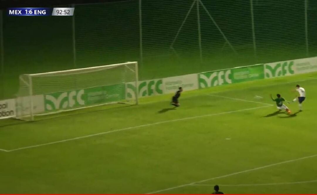 México Sub 18 no metió ni las manos ante Inglaterra en un amistoso en España. Foto: Especial