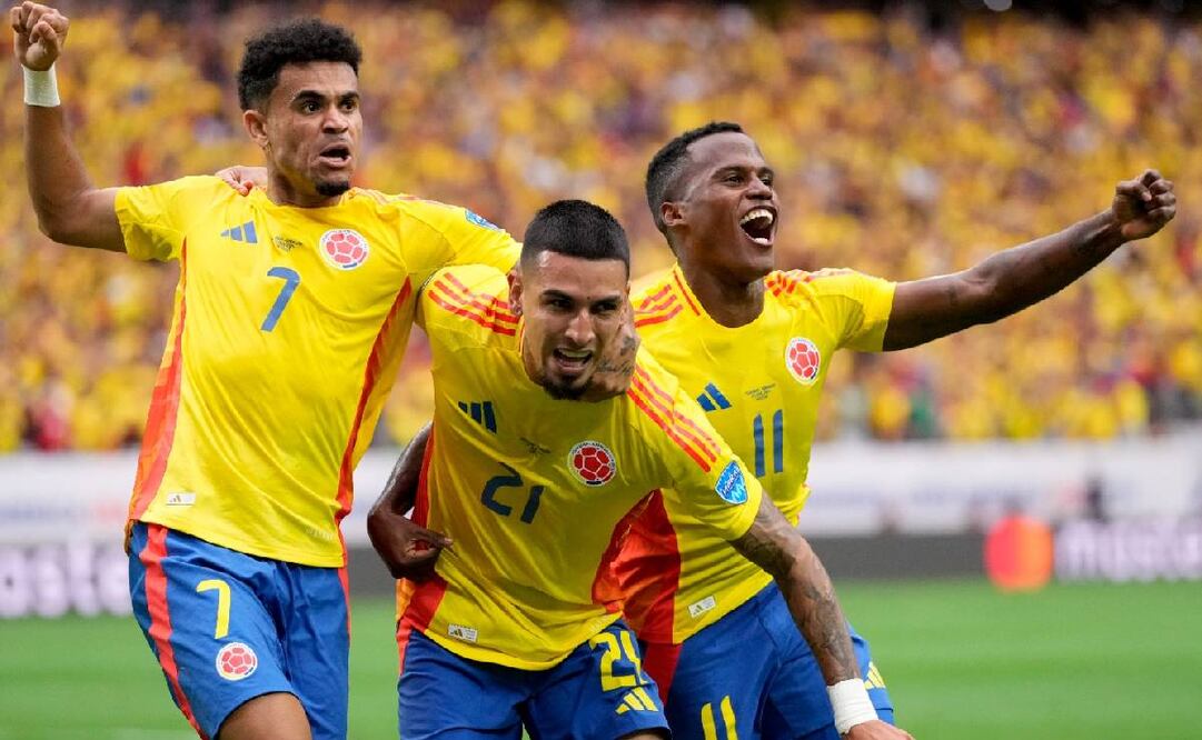 Colombia consigue si primera victoria dentro del Grupo D. Foto: EFE