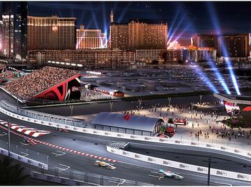 Se caen los precios de los boletos para el GP de Las Vegas de F1