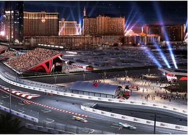 Se caen los precios de los boletos para el GP de Las Vegas de F1