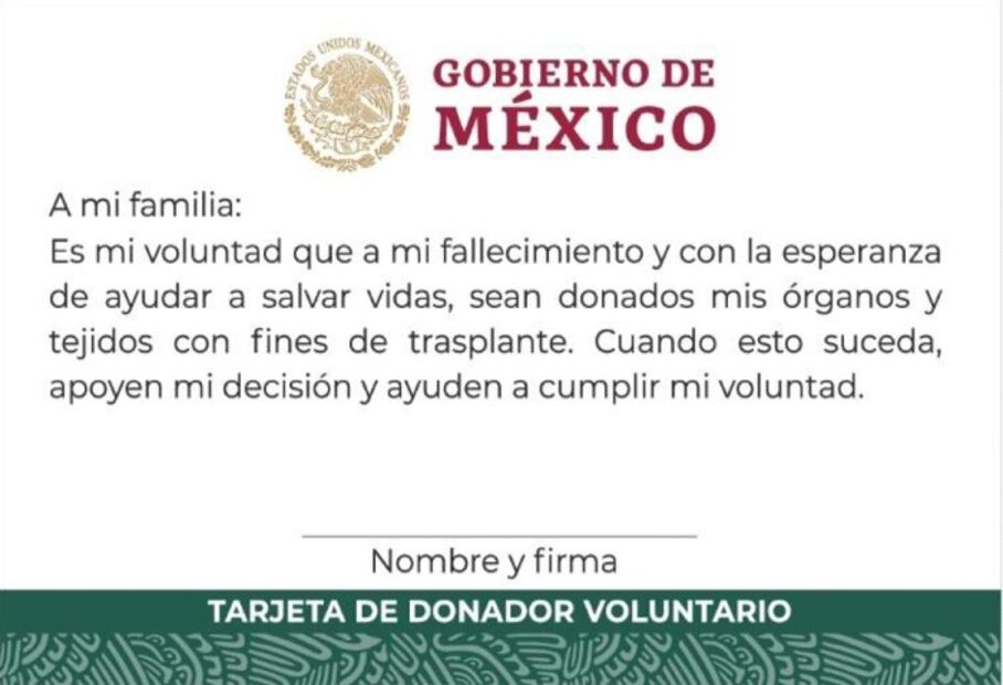 ¿Quieres ser donador de órganos? Aquí el proceso que debes realizar