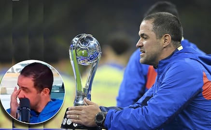 André Jardine no pudo contener las lágrimas al recordar a su papá y el título con el América