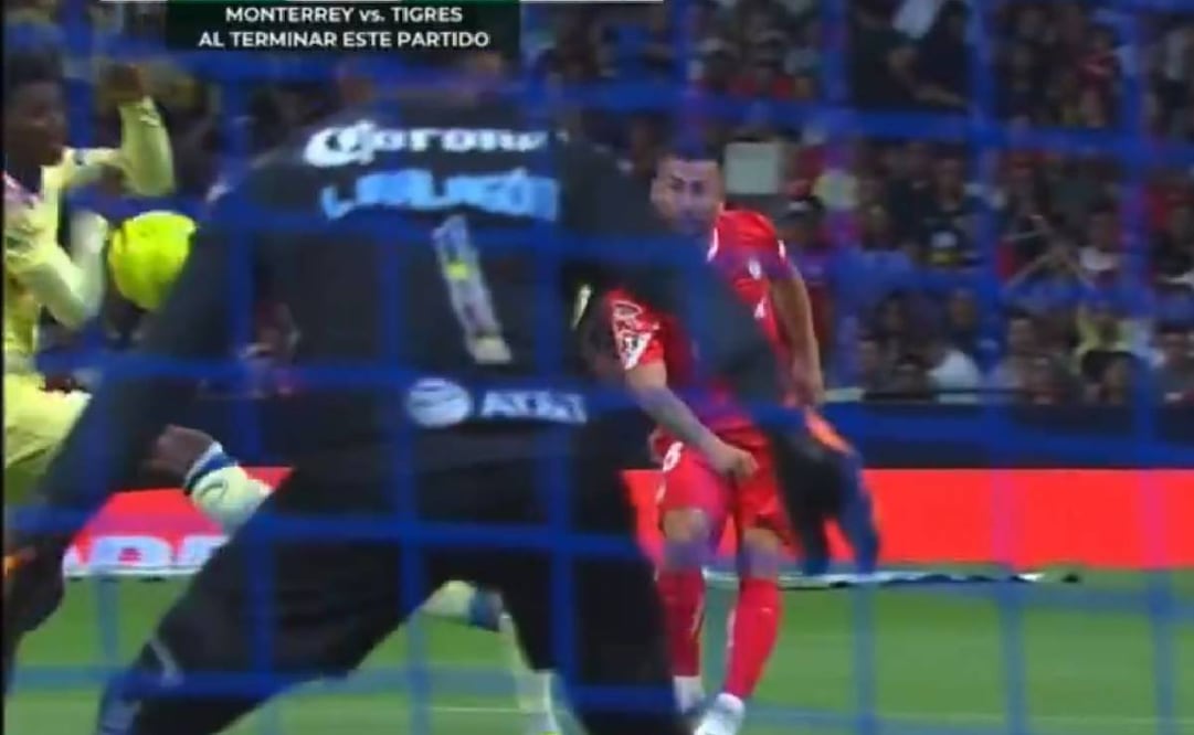 Pese a que la mano de Javairo Dilrosun fue clara, el VAR no decretó el penalti para Toluca. Foto: Especial