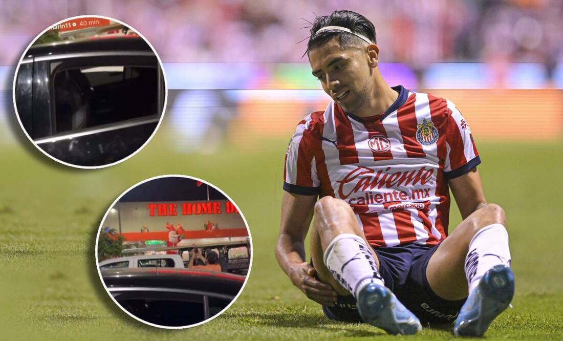 Ricardo Marín reportó a través de Intagram los daños que sufrió su automóvil. FOTO: Imago7 / @ricardomarin11