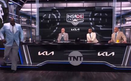 Shaquille O’Neal salió corriendo en plena transmisión para ir al baño