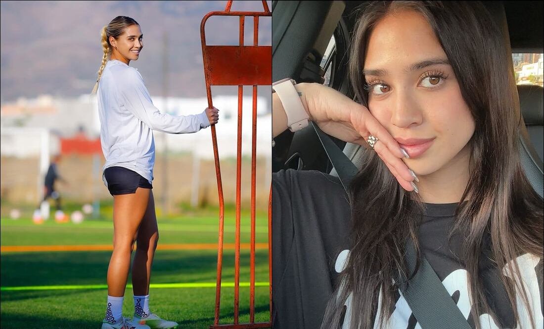 Nailea Vidrio es una de las futbolistas consentidas por los usuarios de las redes sociales. FOTO: @naileavidrio
