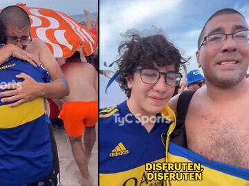 ¡Insólito! Aficionado argentino usó la beca de su hijo para ir a la Final de Libertadores