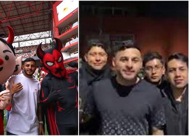Árbol torcido... Alexis Vega estaba de fiesta previo a firmar con Toluca