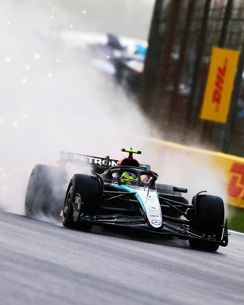 Escudería Mercedes. Fuente: Instagram @mercedesamgf1
