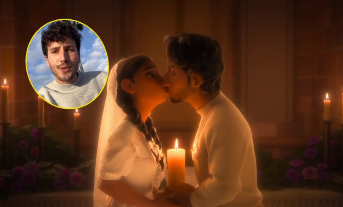 Imagen de la película "Encanto" de Disney y Sebastián Yatra de Instagram @ sebastianyatra