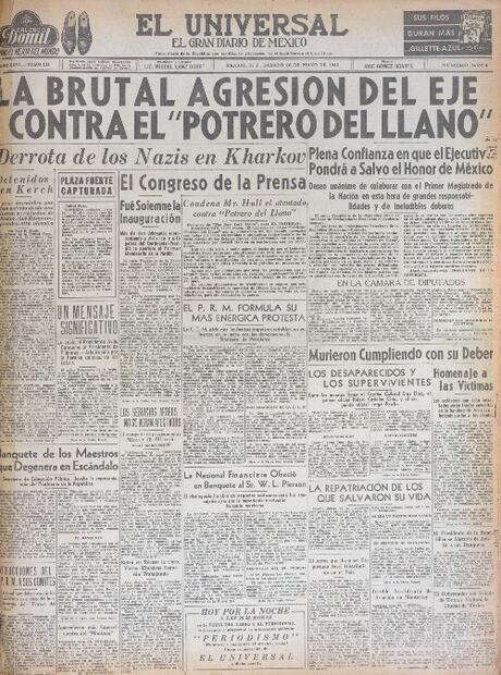 El ataque de Alemania a México durante la Segunda Guerra Mundial