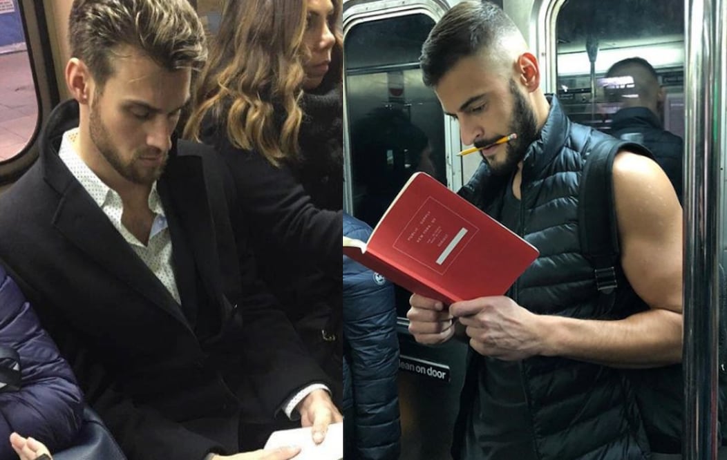 Foto: Instagram @hotdudesreading