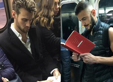 10 fotos del polémico Instagram que exhibe a chicos guapos leyendo
