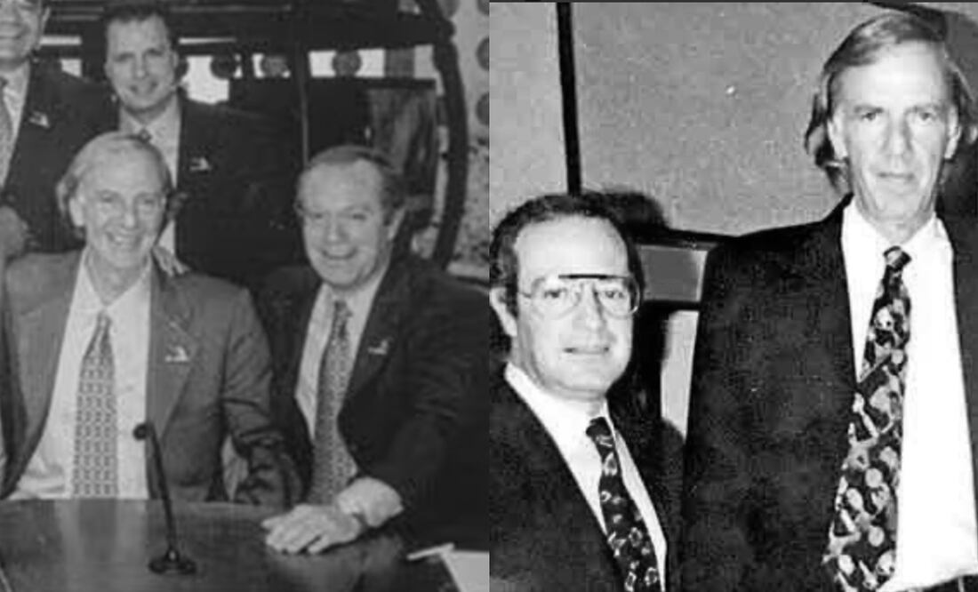 José Ramón Fernández y César Luis Menotti juntos en programas de televisión / FOTOS: Especiales